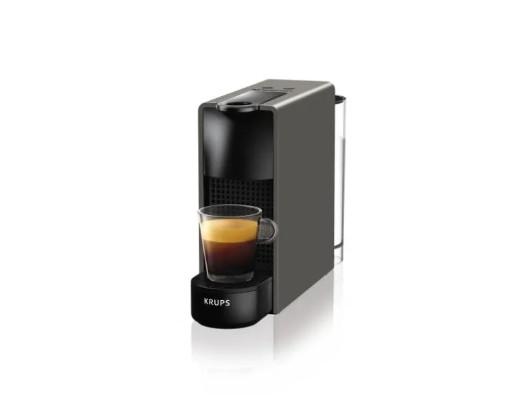 Krups Kaffeemaschine Nespresso Essenza Mini XN110B Schwarz/Grau