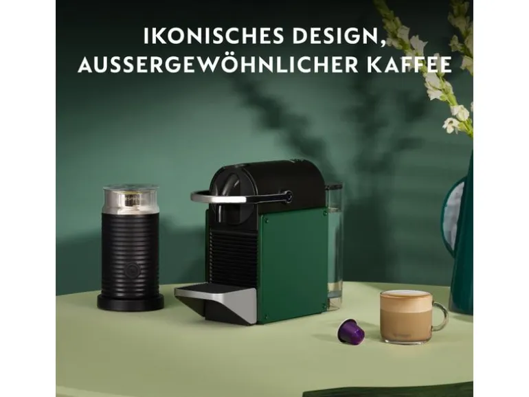 Krups Kaffeemaschine Nespresso Pixie XN3063CH Dunkelgrün