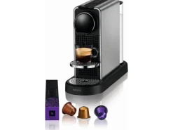 Krups Kaffeemaschine Nespresso CitiZ Platinum Schwarz/Titanium