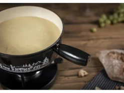 Kuhn Rikon Fondue-Caquelon Induktion Alpweide Schwarz