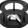 Kuhn Rikon Käsefondue-Set Induktion 9 Teile, Schwarz/Rot