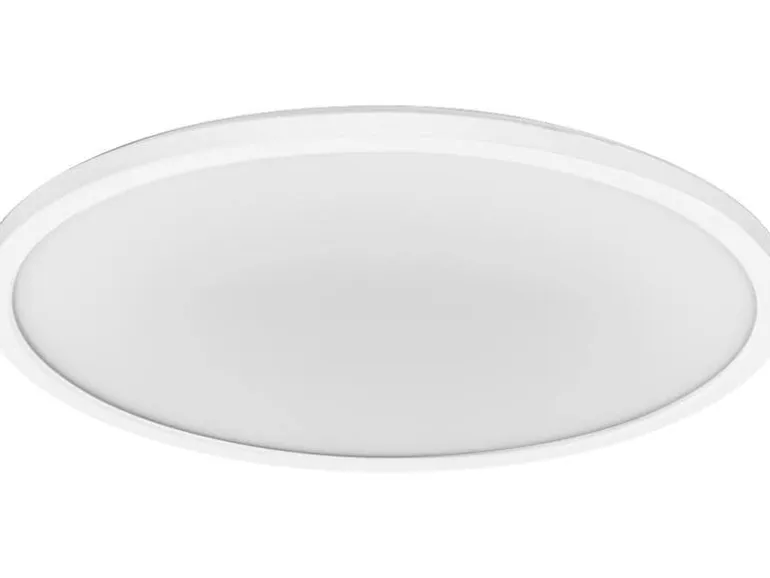 Ledvance Deckenleuchte Orbis Ultra Slim, Ø 40 cm, 3000K, Weiss