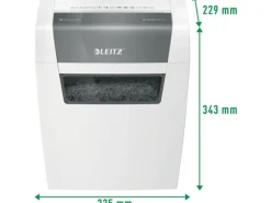 Leitz Bürogeräte Aktenvernichter IQ Home, P-4, bis zu 6 Blatt