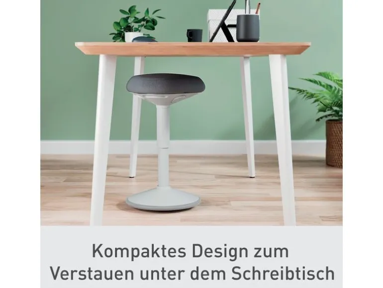 Leitz Ergo Active Sitzhocker Hellgrau