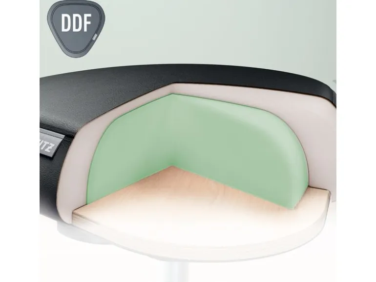 Leitz Ergonomischer Sitzhocker mit Rollen