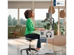 Leitz Ergonomischer Sitzhocker Activ mit Rollen
