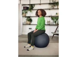 Leitz Sitzball Ergo Active 55 cm, Dunkelgrau