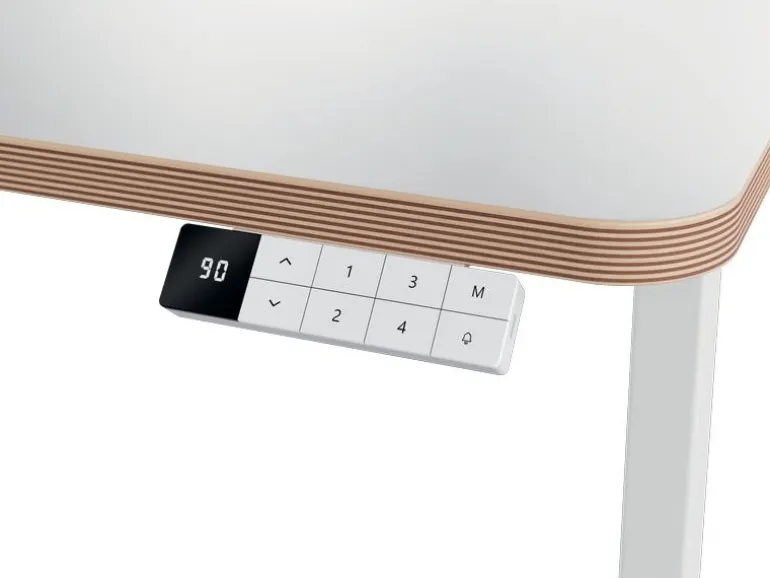 Leitz Stehtisch Höhenverstellbar, elektrisch, 140 x 80 cm