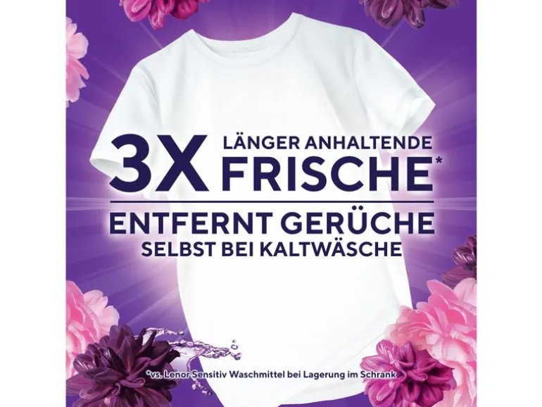 Lenor Waschmittel Kapseln All-in-1 Pods Blütentraum 100 Stück