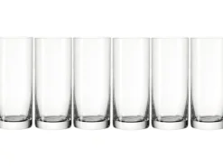 LEONARDO Trinkglas Easy 330 ml, 6 Stück, Transparent