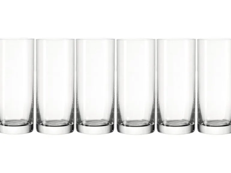 LEONARDO Trinkglas Easy 330 ml, 6 Stück, Transparent