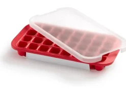 Lékué Eiswürfelform Rot
