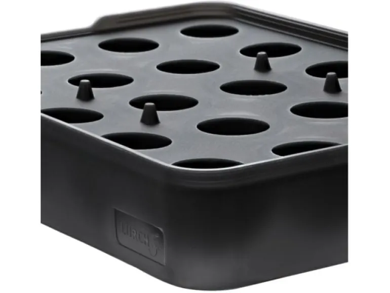 Lurch Eiswürfelform kleine Kugeln Schwarz / Transparent, Ø 3 cm