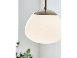 Markslöjd Pendelleuchte Rise, Ø 25 cm, E27, Antique/Weiss