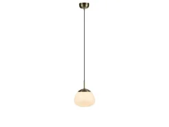Markslöjd Pendelleuchte Rise, Ø 25 cm, E27, Antique/Weiss