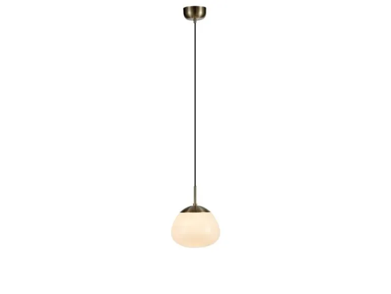 Markslöjd Pendelleuchte Rise, Ø 25 cm, E27, Antique/Weiss