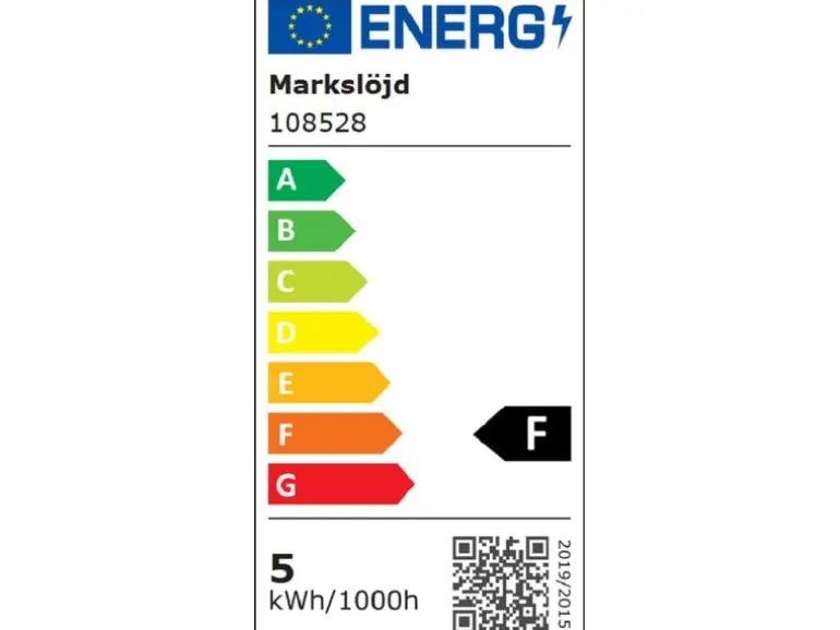 Markslöjd Stehleuchte Alor 4.9 W Schwarz 75 cm