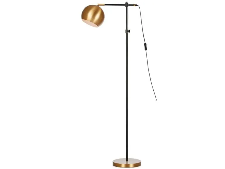 Markslöjd Stehleuchte Chester, E27, max. 40W, Schwarz/Bronze