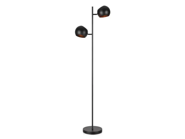 Markslöjd Stehleuchte Edgar, 2 x E14, max. 40W, Schwarz