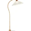 Markslöjd Stehleuchte ESSET 1-flammig Eisen Natur Weiss 60 W