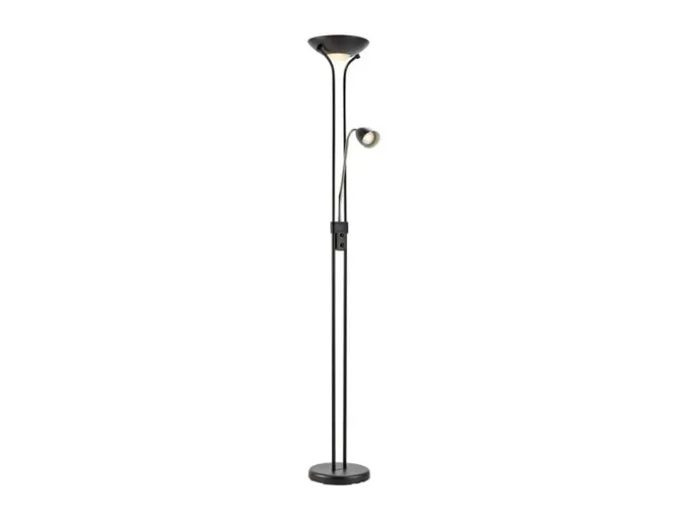 Markslöjd Stehleuchte MODU 2-flammig Schwarz 180 cm
