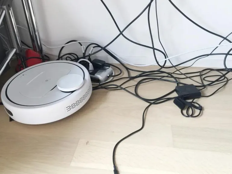 Max Hauri Kabelbox klein Weiss