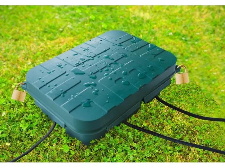 Max Hauri Kabelbox Safety-Box L, Grün