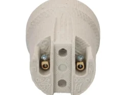 Max Hauri Lampenfassung E27 5kV, M4 Durchgangslöcher