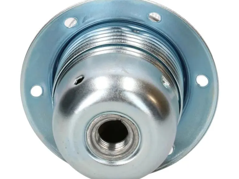 Max Hauri Lampenfassung E27 Randmantel Chrom, M10 x 1