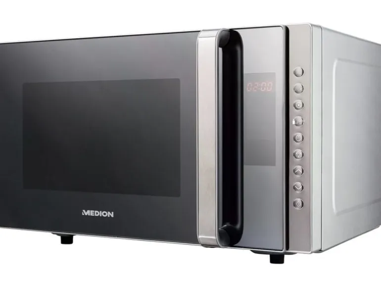 Medion Mikrowelle mit Grill MD 17495 Grau