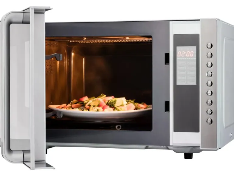 Medion Mikrowelle mit Grill MD 17495 Grau