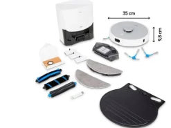 Medion Saug- und Wischroboter X42 SW+ Weiss