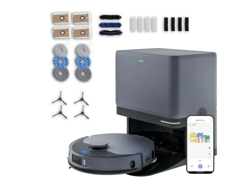 Medion Saug- und Wischroboter MD 12555 Blau/Schwarz