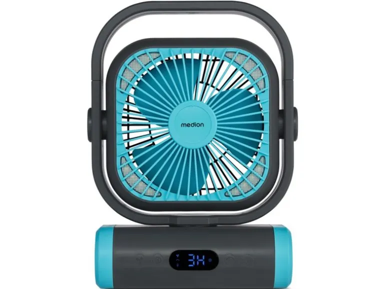 Medion USB-Ventilator E10 TF Blau/Grau