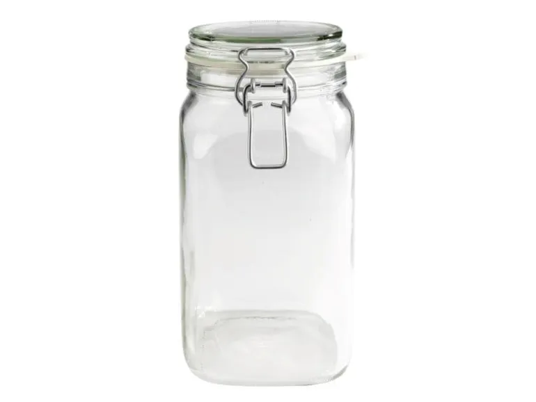 Mäser Einmachglas mit Deckel 2.5 Liter 2500 ml, 6 Stück
