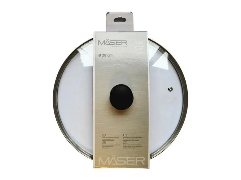 Mäser Pfannendeckel 28 cm, Transparent