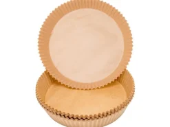 Nerthus Rundes Backpapier für Airfryer 16 cm, 100 Stück