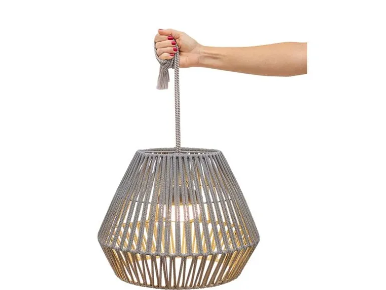 new Garden Conta Hang Pendelleuchte 30, grau