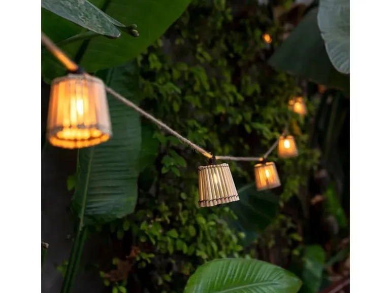 new Garden Okinawa dekorative Girlande für aussen Braun