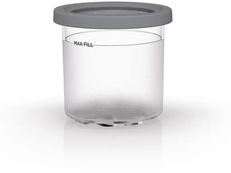Ninja Behälter mit Deckel 0.47 l, Transparent/Grau