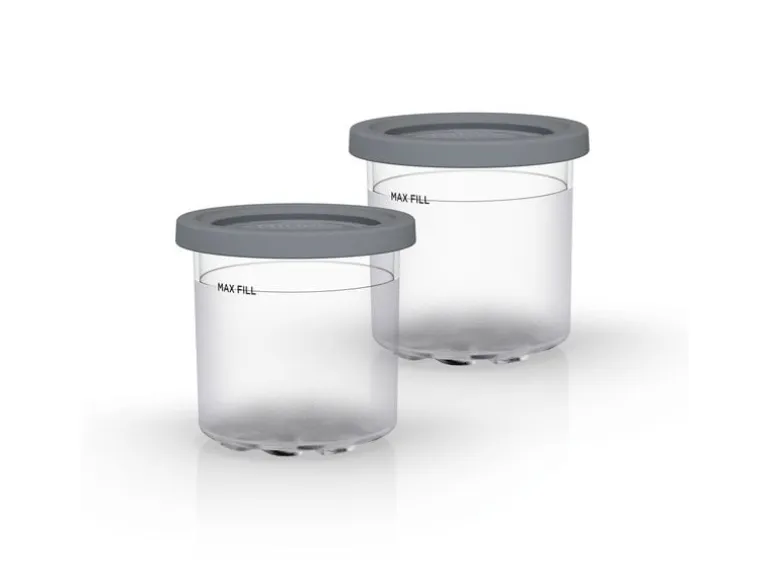 Ninja Behälter mit Deckel 0.47 l, Transparent/Grau