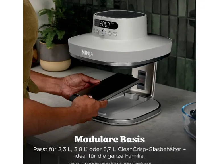 Ninja Crispi Pro 7-in-1 Glas-Air-Fryer Beige