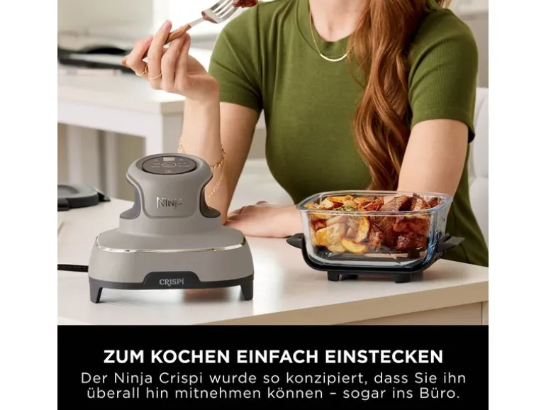 Ninja Heissluft-Fritteuse CRISPi 4-in-1 Cyber Space Beige