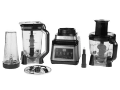 Ninja 3-in-1-Küchenmaschine & Mixer mit Auto-iQ Schwarz
