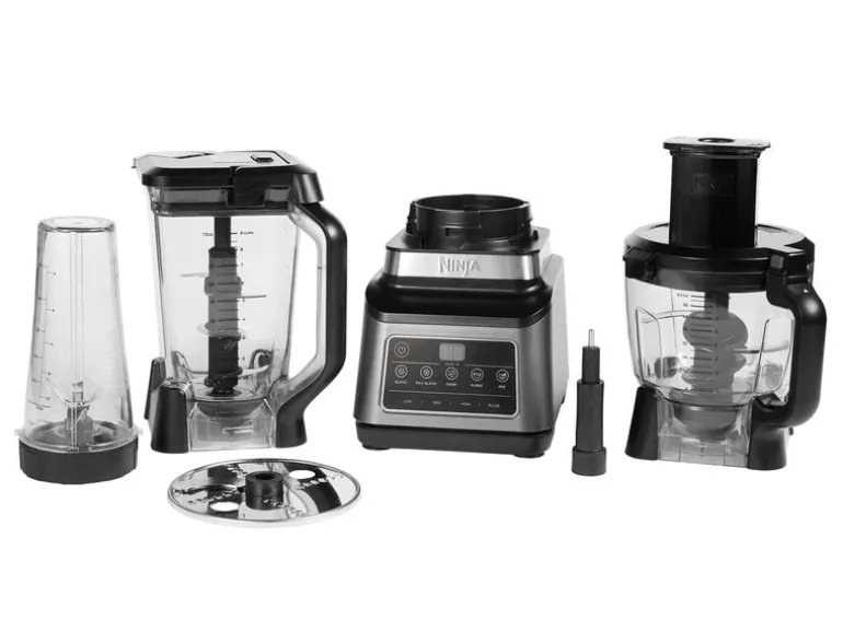 Ninja 3-in-1-Küchenmaschine & Mixer mit Auto-iQ Schwarz