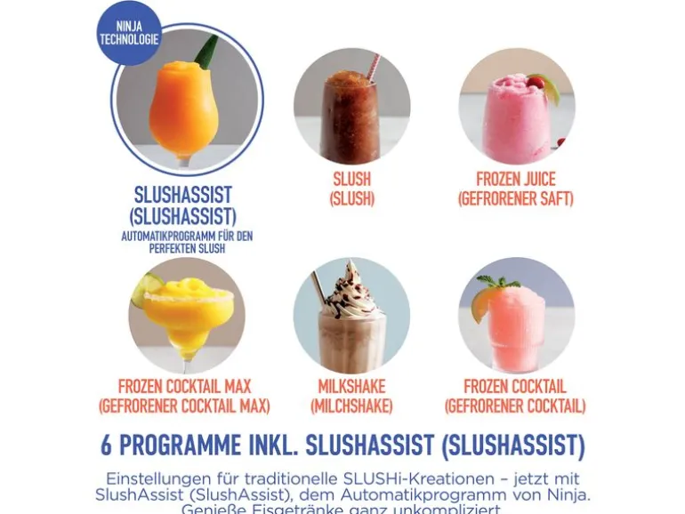 Ninja Slushi Max Eisgetränkmaschine 4.4 l, Braun