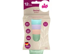 Nip Kindertrinkbecher Bunt gemischt 4 Stk.