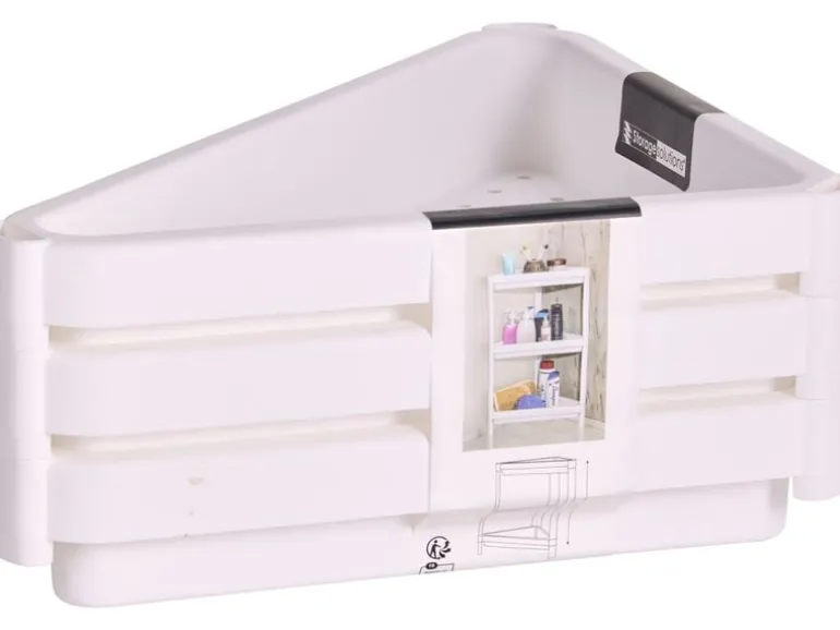 Nize Duschmittelhalter 3-stufig, Weiss