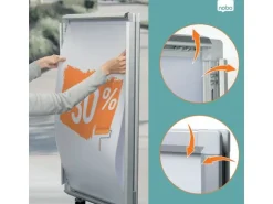 Nobo Kundenstopper mit Wassertank Impression Pro A1