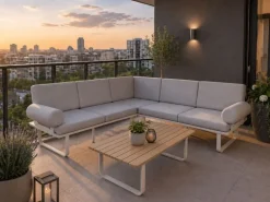 NORDIcated Loungeset Hera Grau